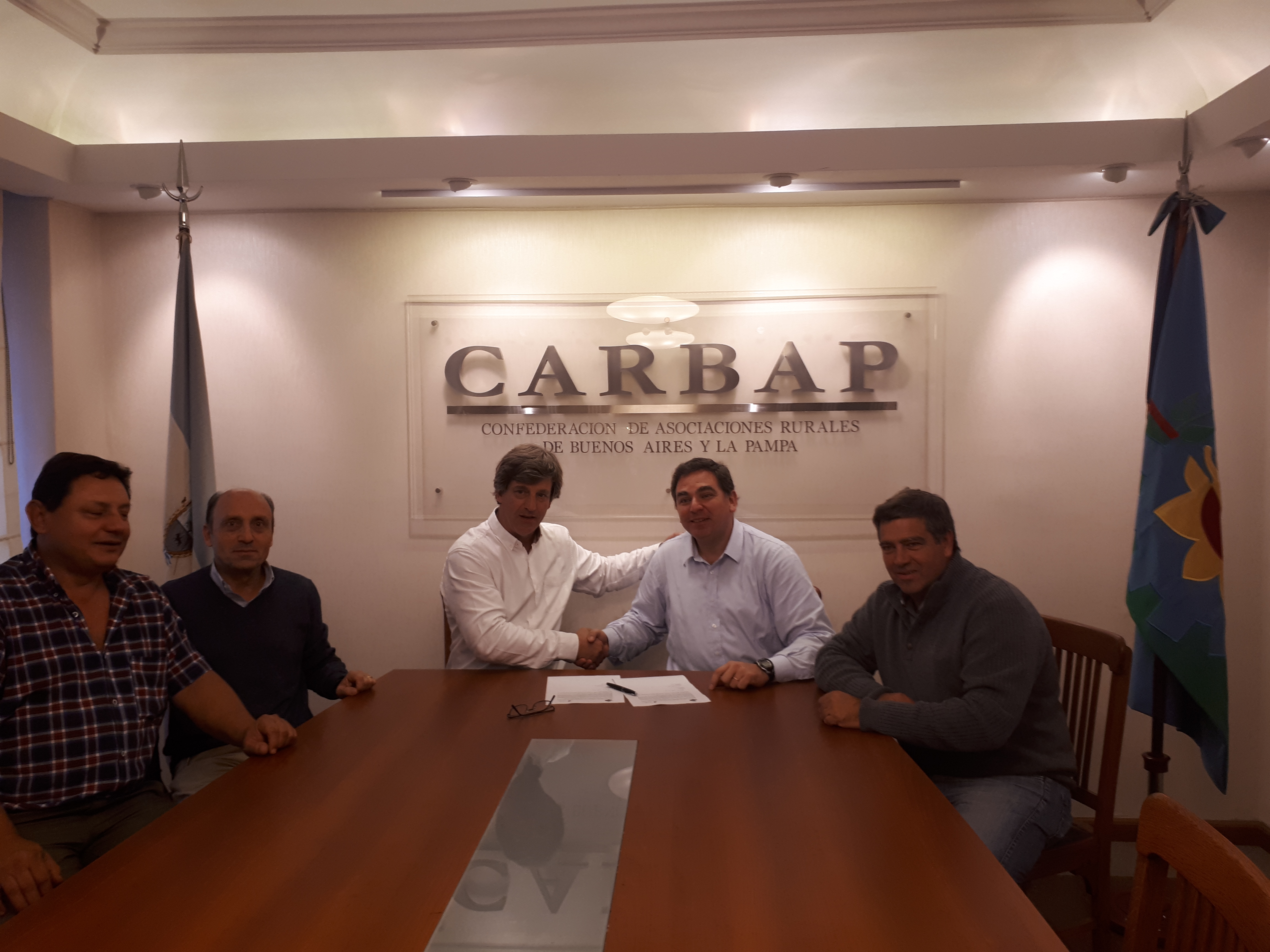 ARBAP firmo un acuerdo marco con CASAFE en pos de mejorar las buenas practicas agrícolas