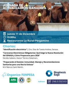 Jornada de Actualización Ganadera