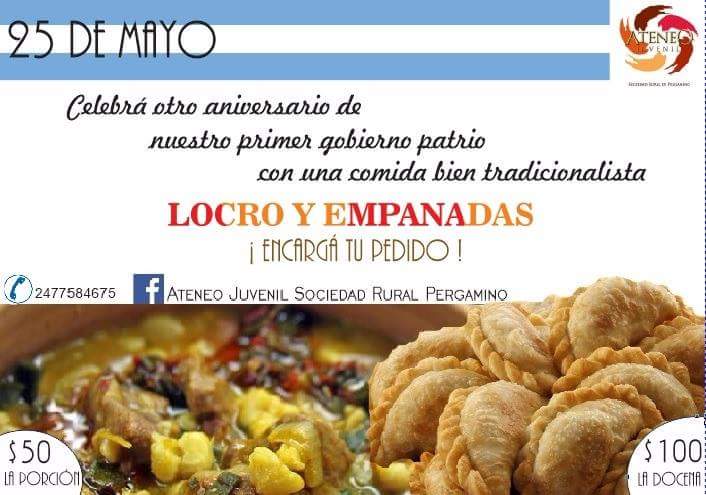 LOCRO PARA EL 25 DE MAYO